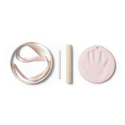 Vanilla COPENHAGEN Hånd og fodaftryk - Ler - Ophæng - Pink- Hånd- & Fodaftryk