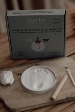 Vanilla COPENHAGEN Hånd og fodaftryk - Ler - Ophæng- Hånd- & Fodaftryk