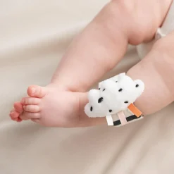 Done By Deer Håndledsranglesæt 2 stk. Happy clouds Pudder- Bideringe & Rangler