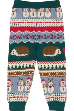 The New Siblings Holiday Jacquard Bukser - MULTI- Juletøj|Bukser