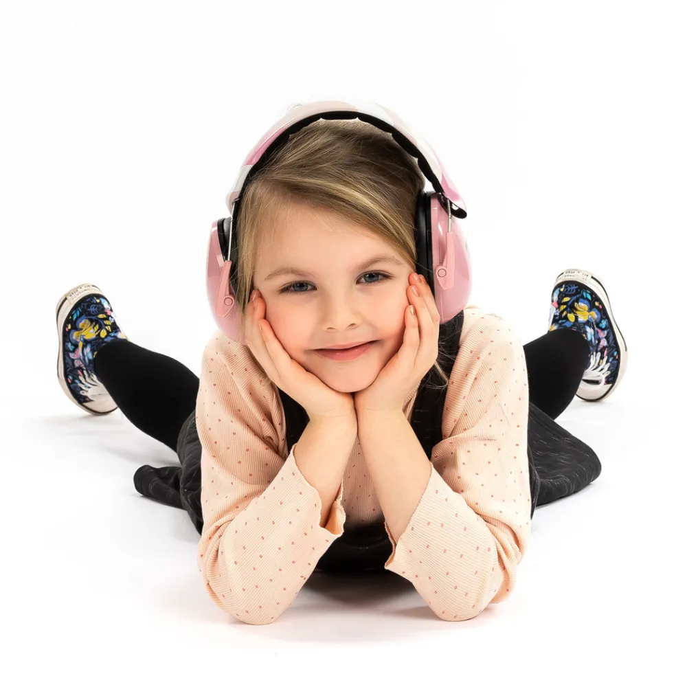 Reer Høreværn til børn - Lyserød- Sikkerhed I Hjemmet