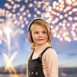 Reer Høreværn til børn - Lyserød- Sikkerhed I Hjemmet