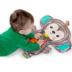 Bright Starts Hungry Monkey Aktivitetsmåtte med vand- Aktivitetslegetøj