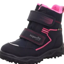 Superfit Husky - Blau/pink- Vinterstøvler