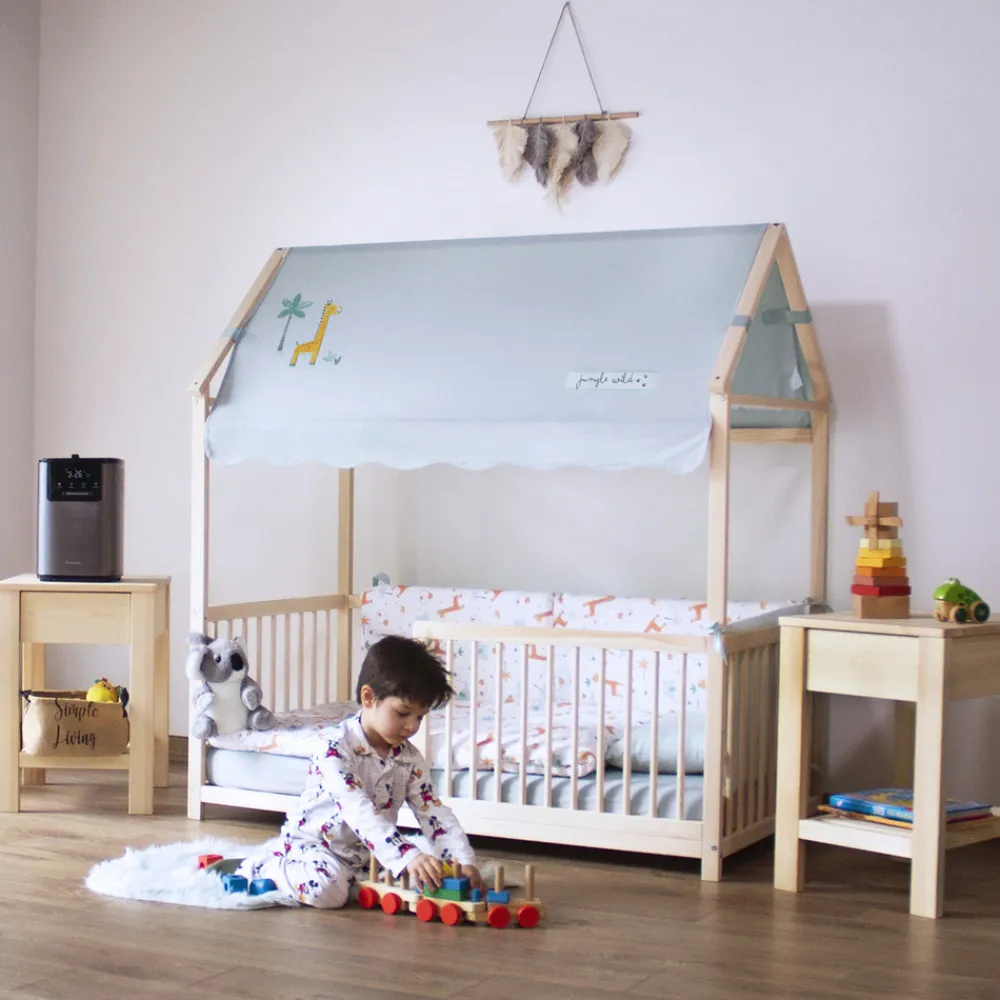 Kukka Husseng 70x140-Børn Tremmesenge