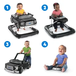 Bright Starts 4-i-1 Gåvogn, Ways to Play Walker - Ford F-150- Gåvogne & Aktivitetsborde
