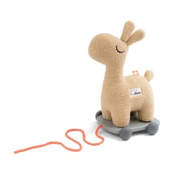 Done By Deer 2-i-1 trækdyr - lalee sand- Trækdyr
