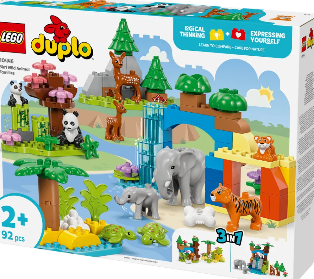 LEGO Duplo 3-i-1 vilde dyrefamilier 10446- Lego