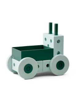 MODU 3-in-1 Baby Walker Ocean Mint / Forest Green- Store Byggesæt|Tumlemøbler