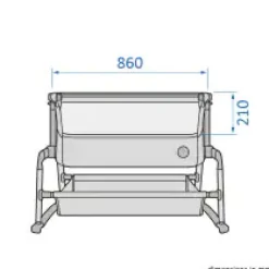 Maxi-Cosi Iora air - Beyond Graphite-Børn Side By Side Senge