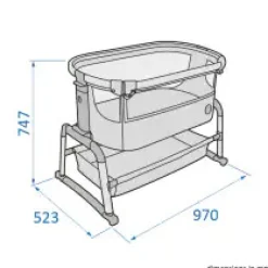 Maxi-Cosi Iora air - Beyond Graphite-Børn Side By Side Senge