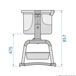 Maxi-Cosi Iora air - Beyond green-Børn Side By Side Senge
