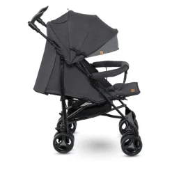 Lionelo Irma klapvogn - black/dark grey- Rejseklapvogne