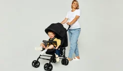 Lionelo Irma klapvogn - grey/dark grey- Rejseklapvogne