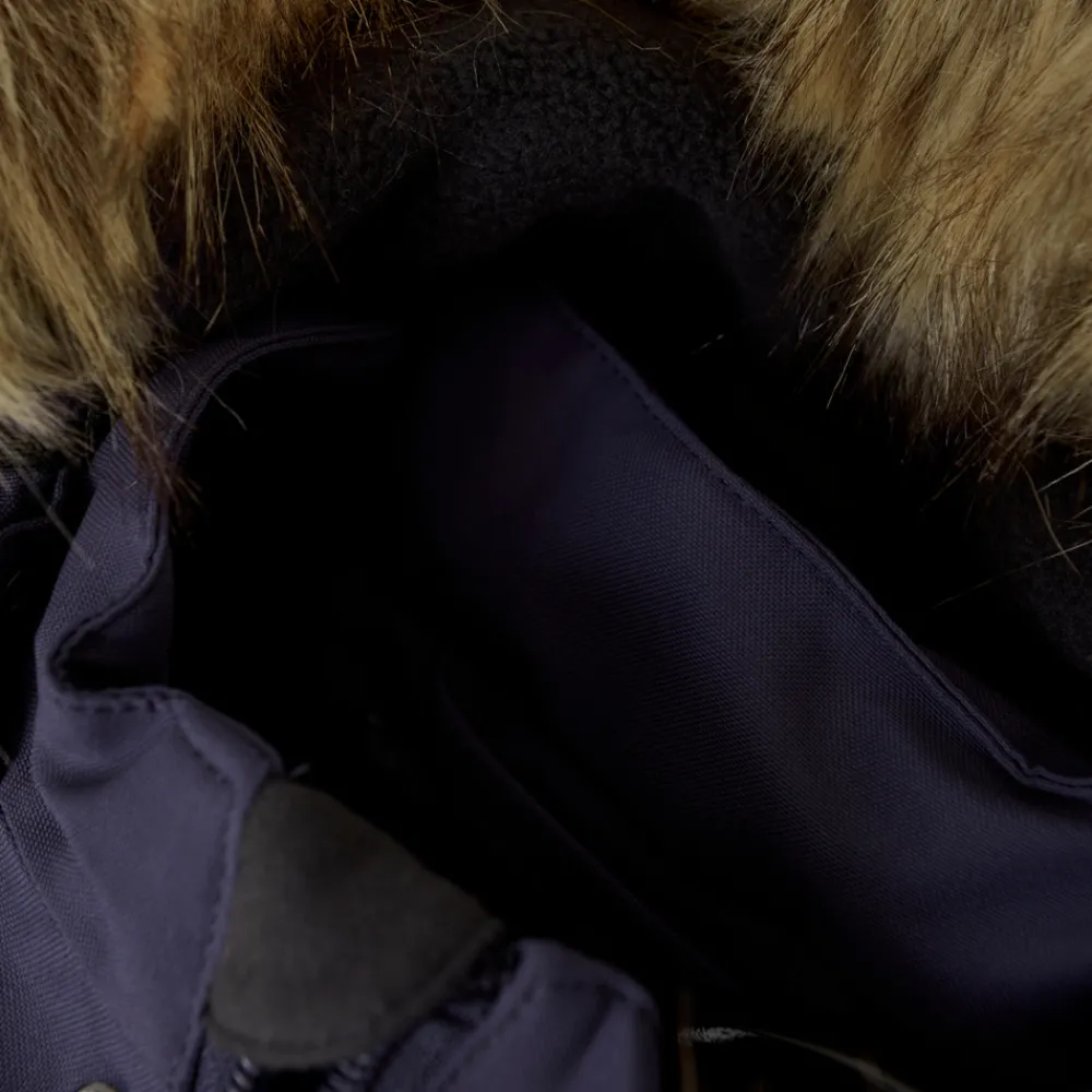 Color Kids Jakke m. Fake Fur - 6915- Vinterjakker & Bukser