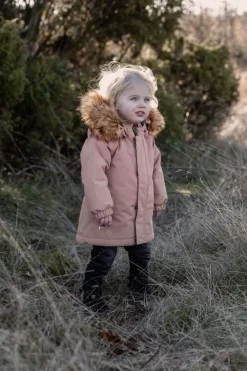 Color Kids Jakke m. Fake Fur - Antler- Vinterjakker & Bukser