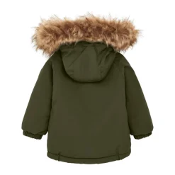 Color Kids Jakke m. Fake Fur - Grape Leaf- Vinterjakker & Bukser