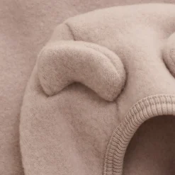 HUTTEliHUT Jakke Ører Uld Fleece - Mahogany Rose- Uldoverdele