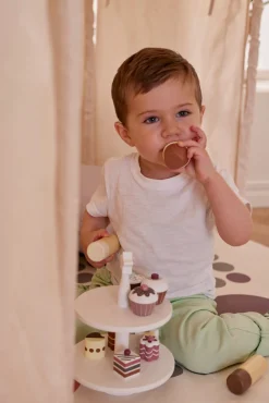 Kids Concept Kagefad i træ, hvid- Køkkenleg