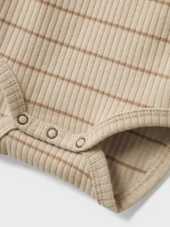 Lil' Atelier Kail langærmet slim body - PURE CASHMERE- Bodystocking Langærmet