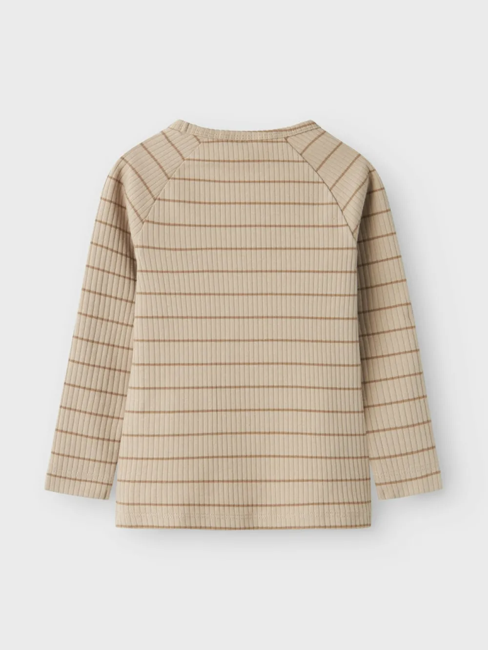 Lil' Atelier Kail langærmet slim top - PURE CASHMERE- Bluser