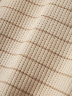 Lil' Atelier Kail langærmet slim top - PURE CASHMERE- Bluser