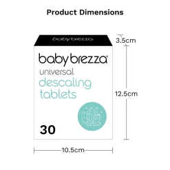 Baby Brezza Kalktabletter 24 stk- Tilberedning & Rengøring