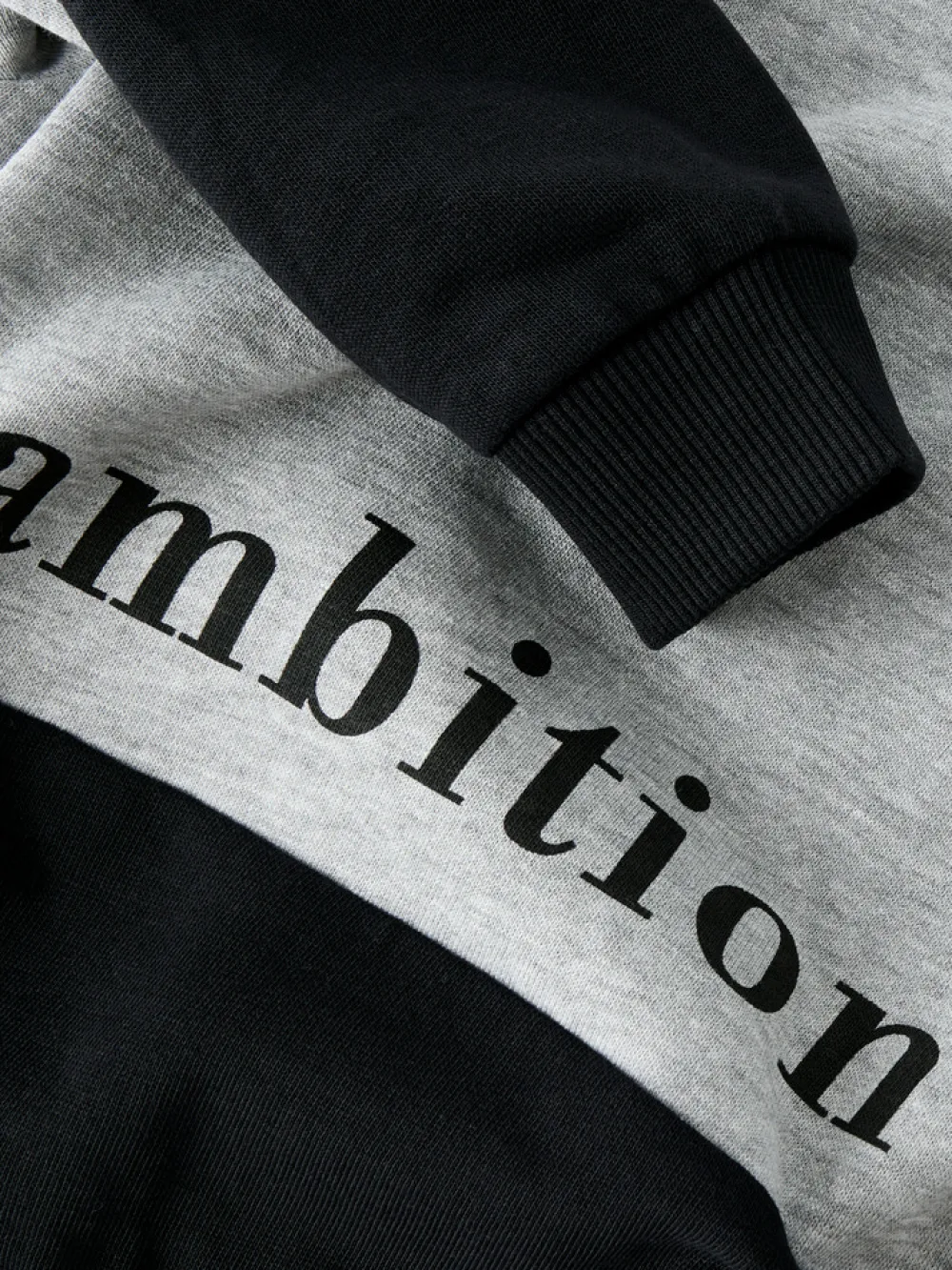 NAME IT Kent Sweatshirt - Grey Melange- Cardigans, Veste & Trøjer