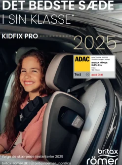 Britax Römer Kidfix Pro Style - Harbor Blue- Autostole 100-150 Cm (4-12 År)