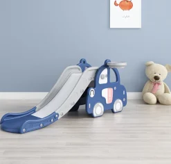 ELITE TOYS Kids Zone bil med rutsjebane og basket- Leg I Haven