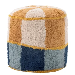 Bloomingvillemini Kio Puf, Blå, Bomuld-Børn Bænke & Skamler