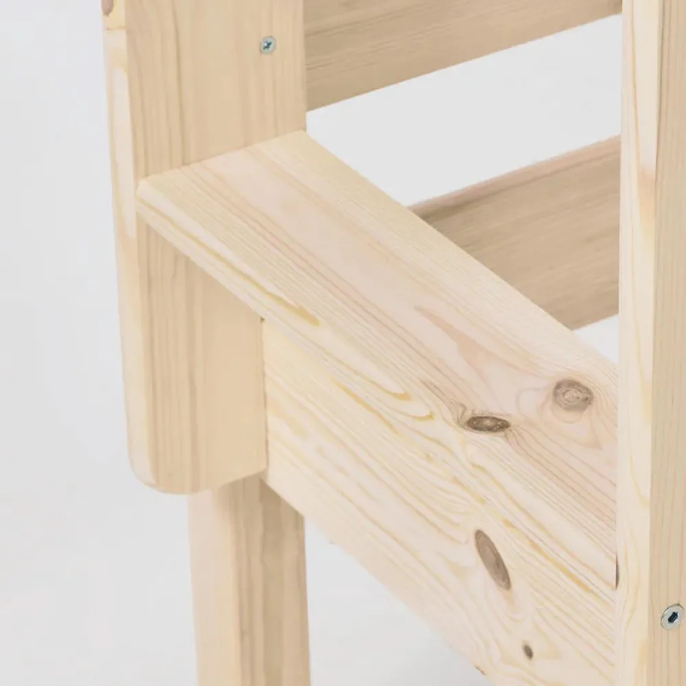 Hoppekids Køjeseng inkl. bund, Eco comfort 90x200 cm. - Natur-Børn Juniorsenge