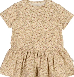 Wheat Kjole Birthe - eggshell flowers- Kjoler