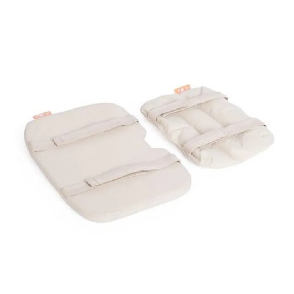 KAOS Klapp højstol foldbar genbrugsplast inkl. pude - sort-Børn Højstole Med Tilbehør