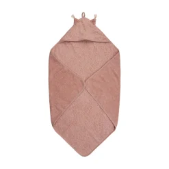 Pippi Øko. Håndklæde m. Hætte - 524-Børn Badeslag & Ponchoer