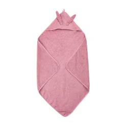 Pippi Øko. Håndklæde m. Hætte - 556-Børn Badeslag & Ponchoer