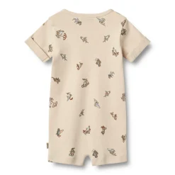 Wheat Kortærmet Jumpsuit Alfred - 9413- Heldragter U. Fod