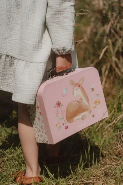 Little Dutch Kuffertsæt Fairy Garden pink- Rolleleg