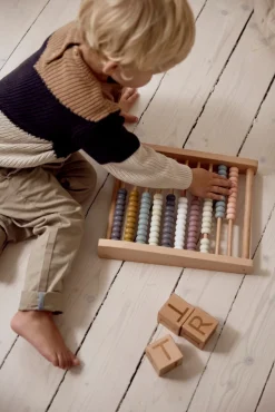 KIDSCONCEP Kugleramme i træ- Trælegetøj