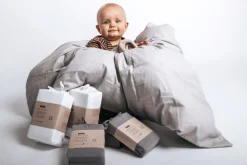 BeKids Lagen juniorseng 70x140 - grå-Børn Lagner & Vådliggerlagner