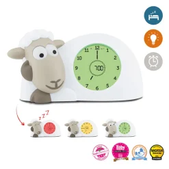 ZAZU Lampe/Sleep Trainer Sam - Taupe-Børn Lamper