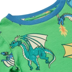 Småfolk Langærmet bluse med flyvende drager - 826- Bluser