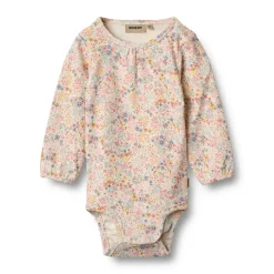 Wheat Langærmet Body Elmine - 9418- Bodystocking Langærmet