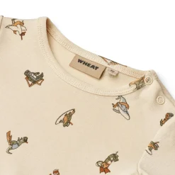 Wheat Langærmet Body Freddie - 9413- Bodystocking Langærmet