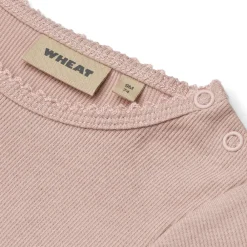 Wheat Langærmet Rib Body Regitze - 2487- Bodystocking Langærmet