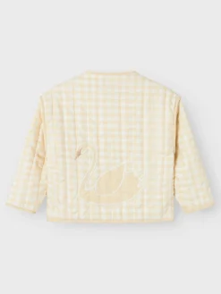 Lil' Atelier Larose ls quilt jakke - COCONUTMIL- Overgangsjakker