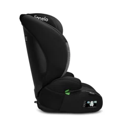 Lionelo Lars i-size - black grey- Autostole 100-150 Cm (4-12 År)