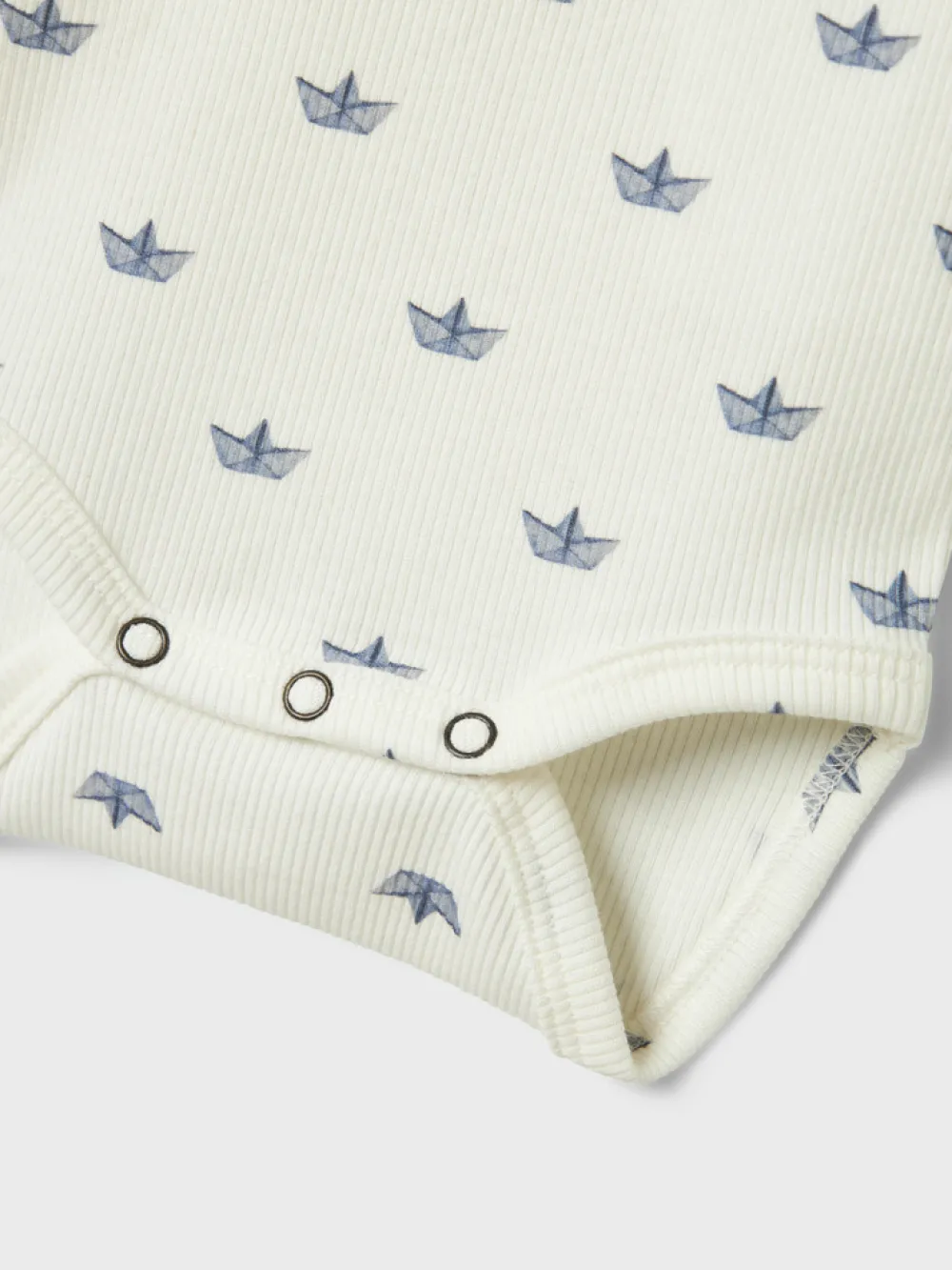 Lil' Atelier Lavo eni kortærmet slim body - COCO MILK- Bodystocking Kortærmet