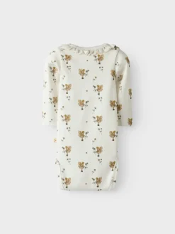 Lil' Atelier Layo Langærmet Body - COCONUT MI- Bodystocking Langærmet