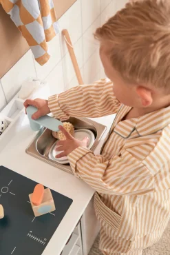 KIDSCONCEP Legekøkken med opvaskemaskine- Køkkenleg